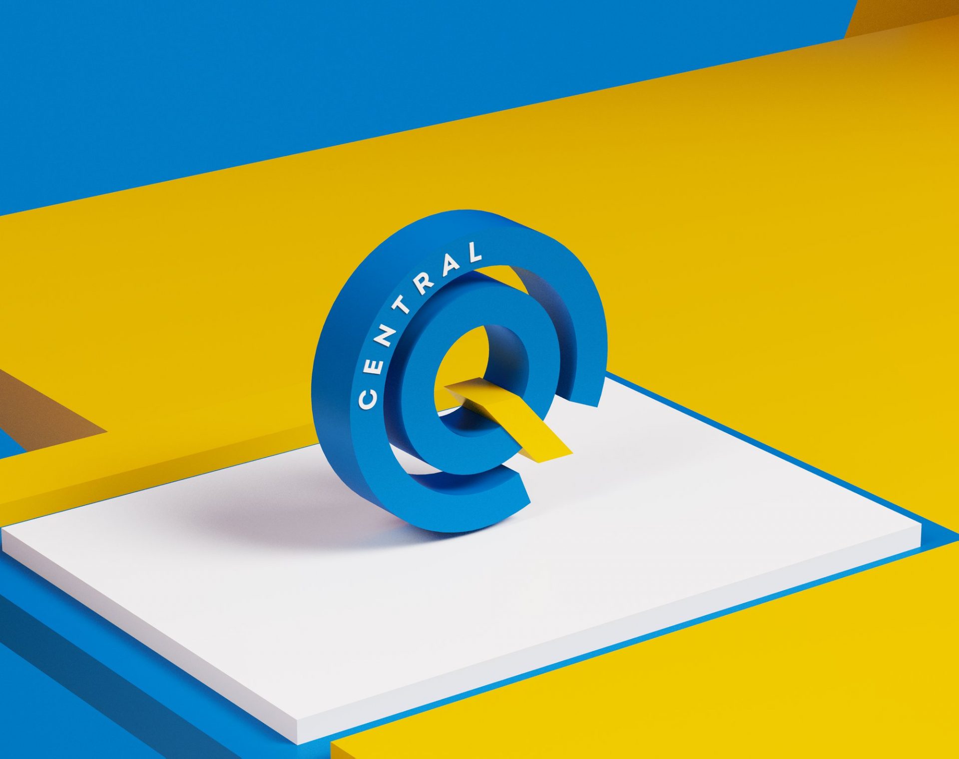 Central Q Noticias. Diseño de Logotipo para Noticiero